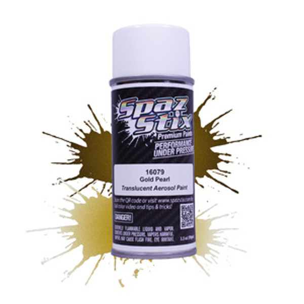 SZX16079  Gold Pearl Aerosol Paint, 3.5oz Can