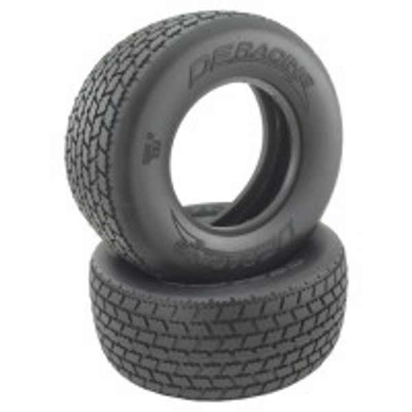 DER-G6T-C1  G6T SC Oval Tire / Clay Compound / With Inserts / 2Pcs.