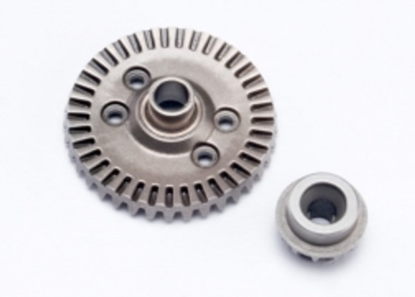 6879  Ring gear, differential/ pinion gear, differential (rear)