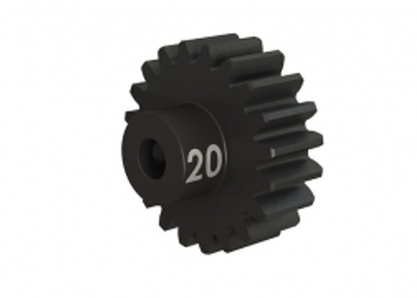 3950   Gear, 20-T pinion (32-p), heavy duty (machined, hardened steel) (fits 3mm shaft)/ set screw