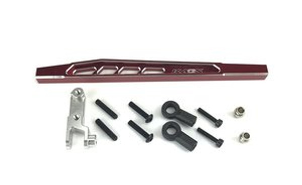 CEGCKD0379  KAOS CNC Aluminum Rear 4th Suspension Link Set (Upper Right, 117mm, Red/Silver) F450