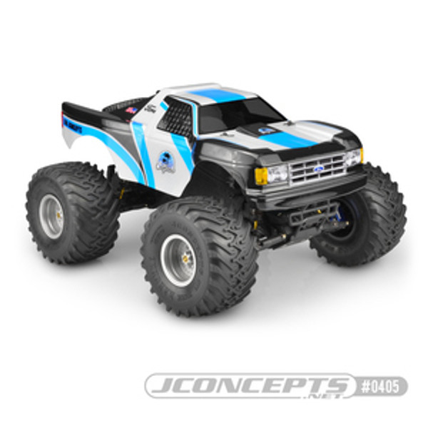 0405  1989 Ford F-150 "California" Traxxas Stampede Clear Body