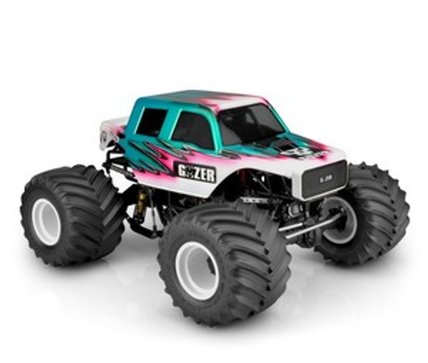 0427  The Gozer, 12.5" Wheelbase Clear Body, Fits Axial SMT10 & other 12.5 - 13.00" WB Trucks