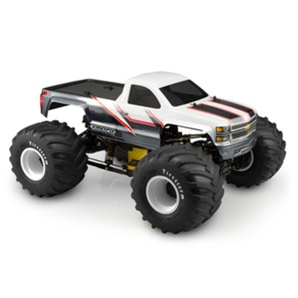 0372  2014 Chevy Silverado 1500 Monster Truck Single Cab Body