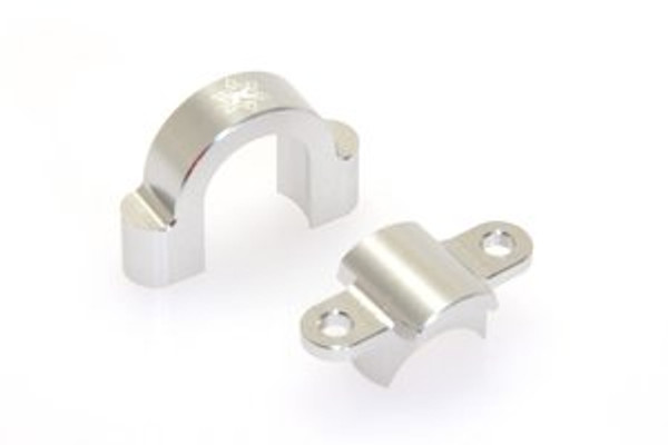 CKD0203  KAOS CNC Aluminum Steady Bearing Holder (Silver Anodized), fits DL-Series