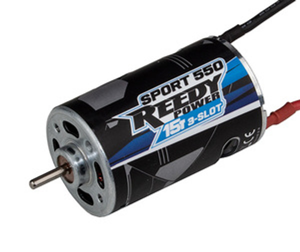 27467  Reedy Sport 550 15 Turn 3-Slot Brushed Motor