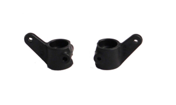 RPM80372  Front Bearing Carriers, for Slash 2wd, Nitro Slash, e-Rustler & e-Stampede 2wd, Black