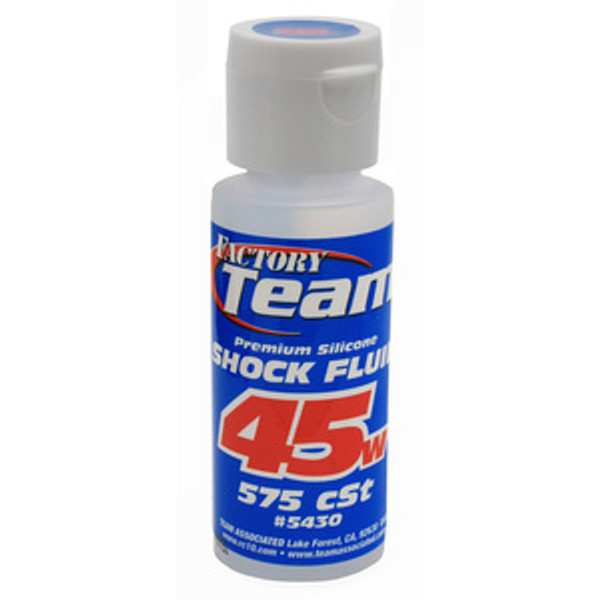 ASC5430 ASSOCIATED SILICONE SHOCK OIL 45WT 2OZ