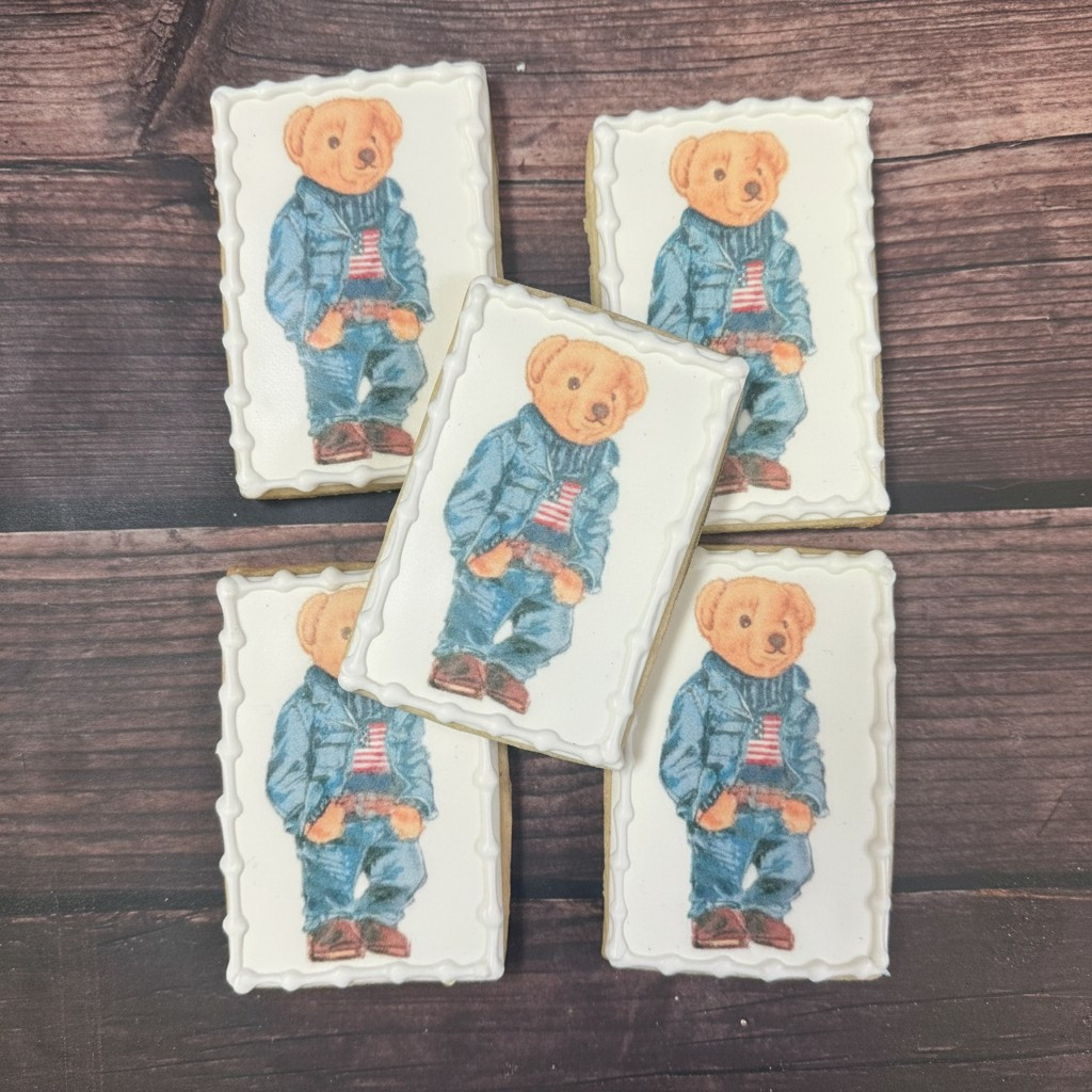 Assorted Butterfly Cookie Set - 12 per Tray
