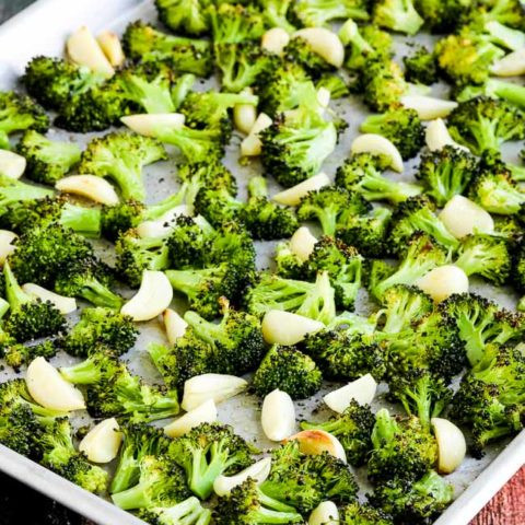 Broccoli with Roasted Garlic 9x13