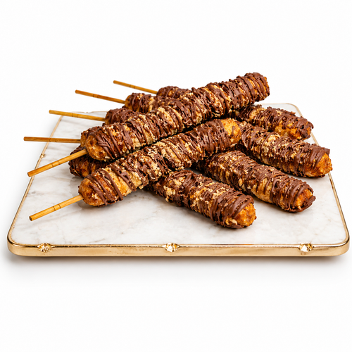 CHOLOV YISROEL-DAIRY Assorted Cheesecake Babka on Stick-12 Per Tray