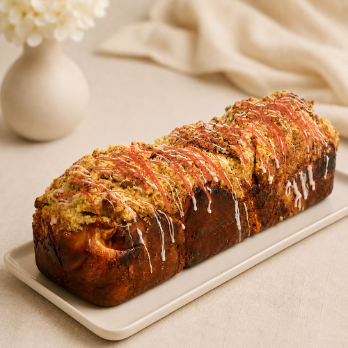 15" Raspberry Babka  