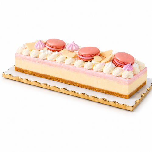 CHOLOV YISROEL DAIRY- 13" Strawberry Cream Cheesecake Log