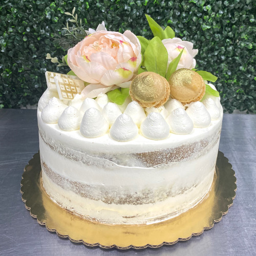 8" Rustic Floral Cake 8" Rustic Floral Cake