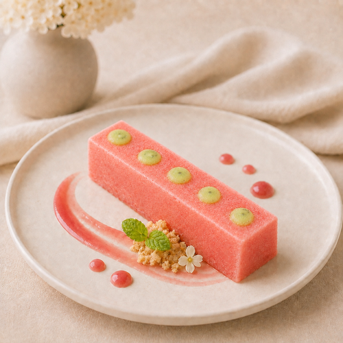 New! Strawberry Kiwi Puree Sorbet Banquet Bars -12 Per Tray