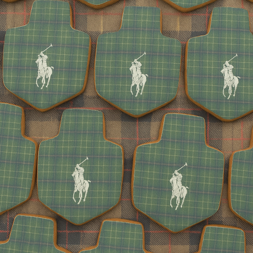Ralph Lauren Dreidel Cookie - 12 per Tray