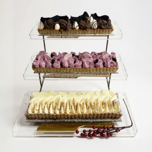 3 Tier 14" Tart with Knife Gift Set