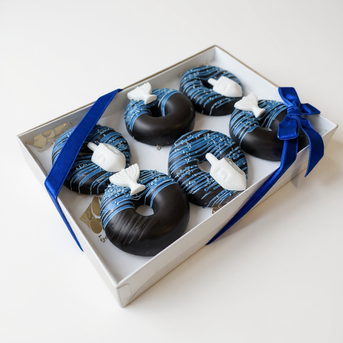 Chanukah Chocolate Donut Gift Box