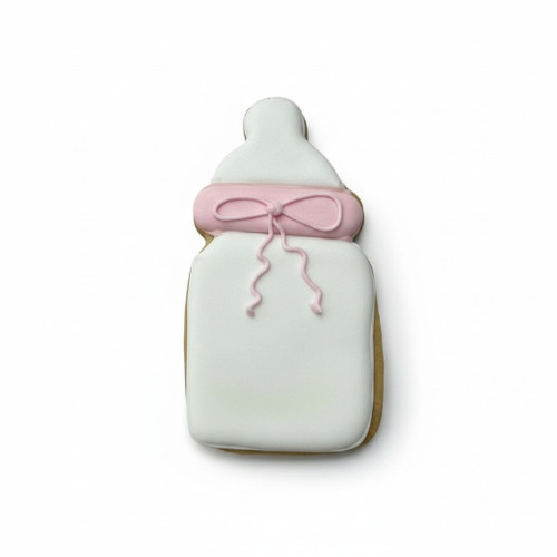 Baby Girl Bottle Cookies - 12 per Tray