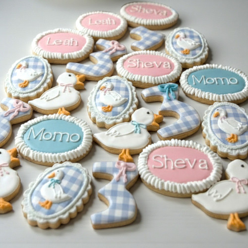 Custom Goose Tales Cookies - 12 per Tray
