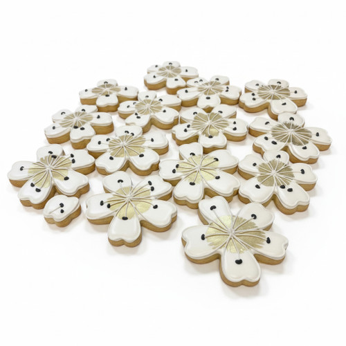 Hibiscus Flower Cookie -12 per Tray