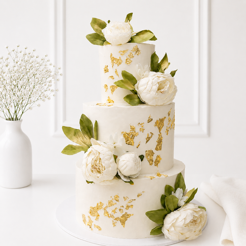 Three-Tier Wedding Cake-Local Delivery Only