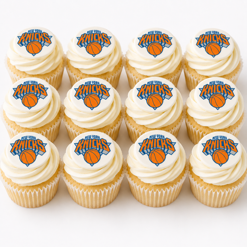 New York Knicks Cupcakes-12 per 9x13