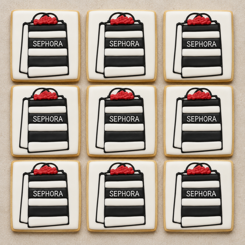 Beauty Lover Cookies-12 per 9x13 Gift Platter