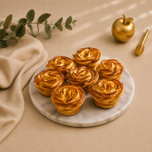 Rosh Hashana Apple Flower Individual - 12 Per 9x13