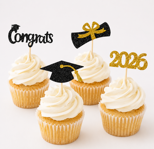 Graduation Cupcakes-12 per 9x13