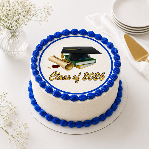 Graduation 2026! 7" Cake