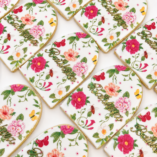 Cottage Garden Cookies-12 per 9x13 Gift Platter