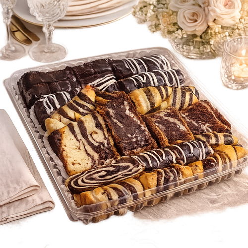 Cake and Rugelach Kiddush Platter