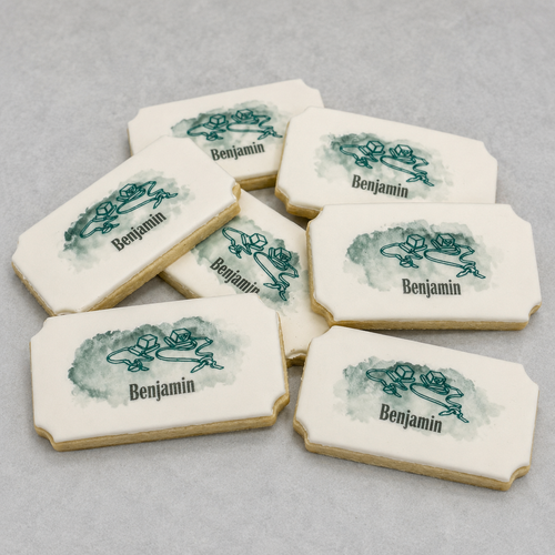 Classic Tefillin Fondant Cookies-12 per 9x13 Gift Platter