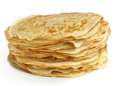 Delicious light and airy crepes 