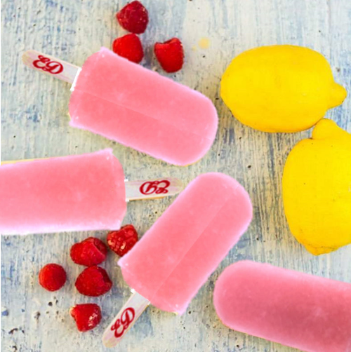 KOSHER FOR PASSOVER (NON-GEBRUCHTS) Mini Elegant Pops - Raspberry Lemon- 20 Per Box