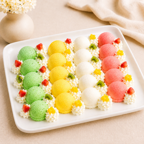 Signature Fruit Sorbet Scoops Tray