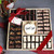 Shana Tova Assorted Chocolate 5 Sectional Wood Gift