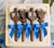 Chanukah Theme Dreidel and Menorah Praline Filled Pops-4 Per Gift