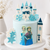 7" Frozen Theme Custom Cake
