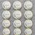 Elegant Floral Cookies-12 per 9x13 Gift Platter