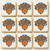New York Knicks Sugar Cookies- 12 per 9x13 Gift Platter