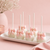 Baby Pink Bow Cake Pops-10 per Tray