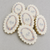 Floral Wreath Fondant Cookies-12 per 9x13 Gift Platter