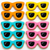 Summer Shades Cookies-12 per 9x13 Gift Platter