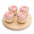 CHOLOV YISROEL-DAIRY  Strawberry Cheesecake Mason Jars- 11 per Tray