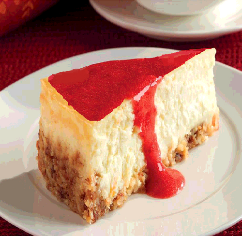 Pareve Dairy Free Strawberry Cheesecake Elegant Desserts Ny Originally created for my nephew stuart do not open the oven door at peek at the cake during this time. 9x13 parve dairy free strawberry cheesecake