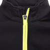 Woodworm Golf Mens 1/4 Zip Pullover Sweater Jumper, Black/Neon