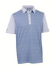 Ashworth Mens Front Panel Print Polo