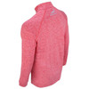 Woodworm Golf ¼ Zip Heather Pullover Sweater Red